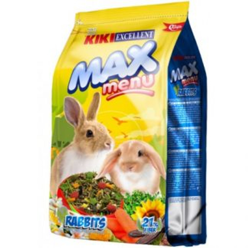Pienso Kiki Max Menu conejo, 1kg