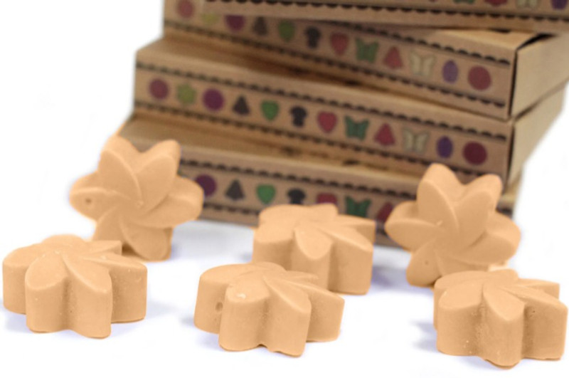 Caja de 6 ceras de soja Jazmín