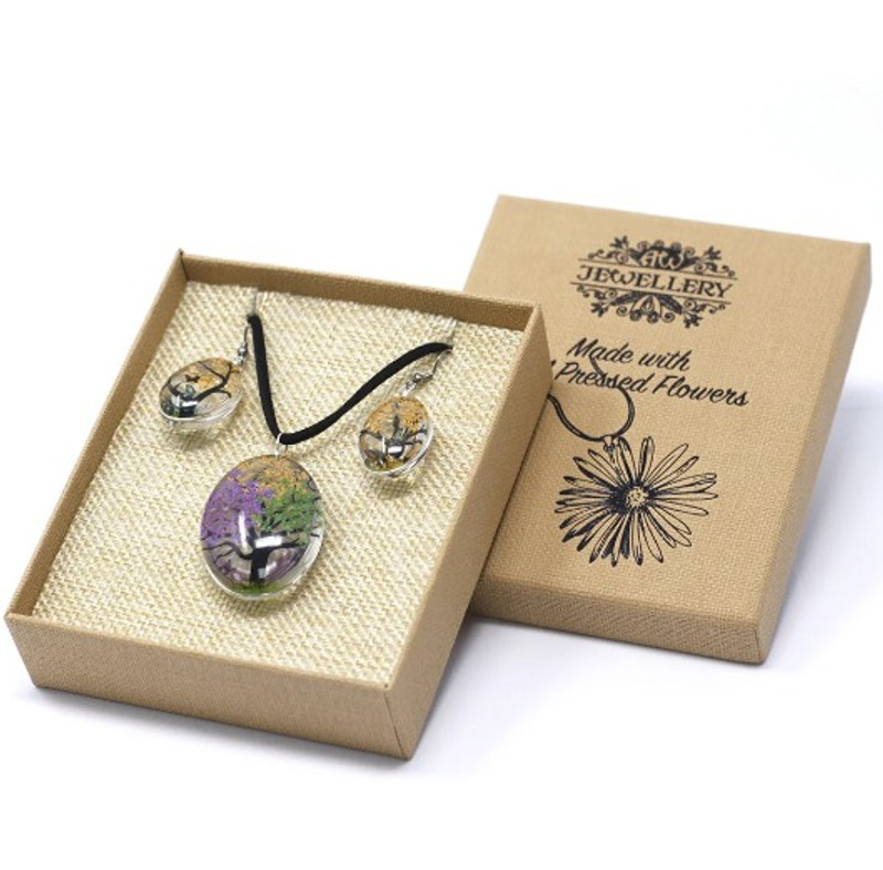 Conjunto Flores Prensadas ÁRBOL DE LA VIDA