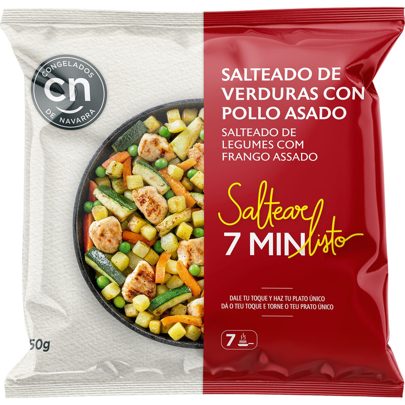 Salteado de verduras