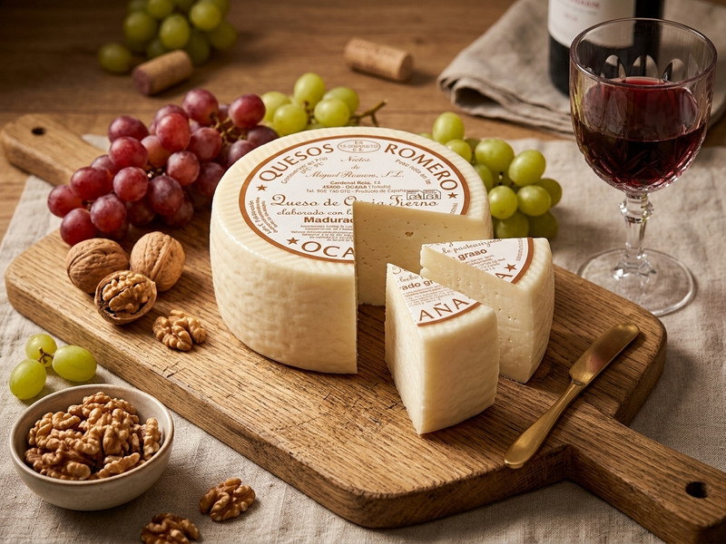 Queso oveja Romero Ocaña madurado tierno