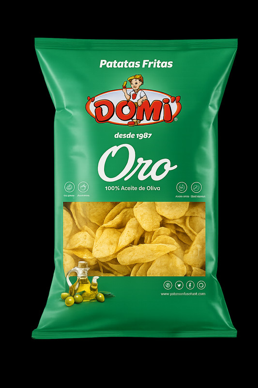 Patatas fritas en aceite de oliva DOMI - ORO