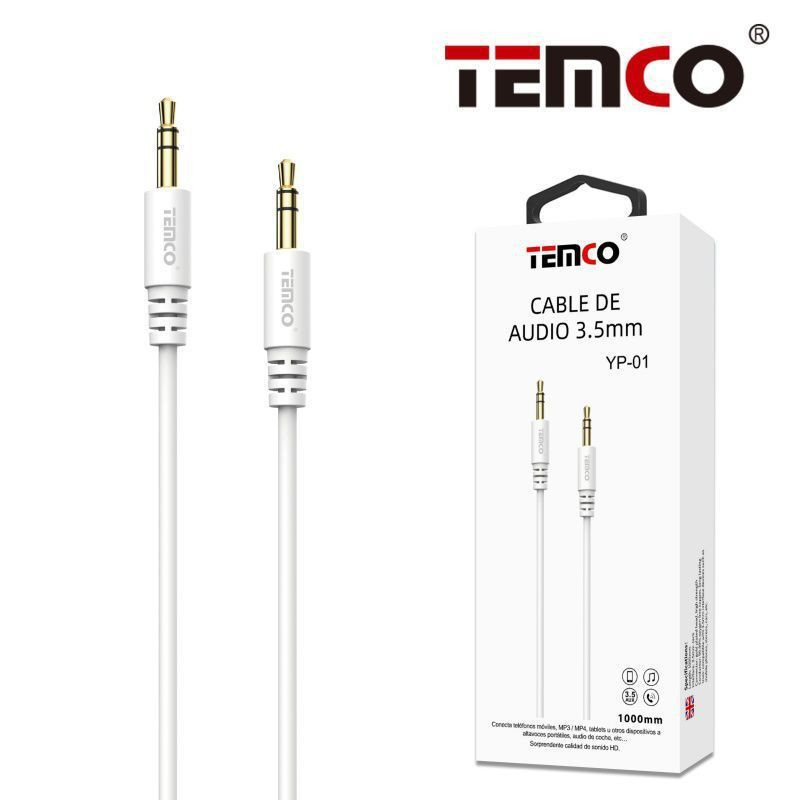 Cable audio 3,5 mm